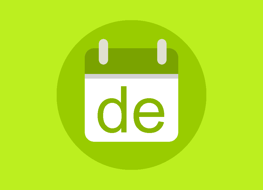 German word of the day logo