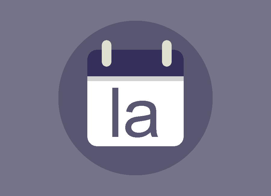 Latin word of the day logo